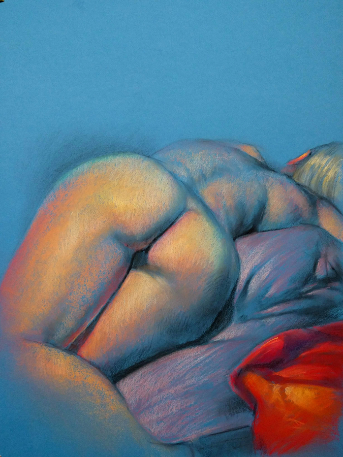 jacqueline rosy cheeks, 19.5 x 25.5in/50 x 65cm, charcoal drawing at AlexDrawsLife.com